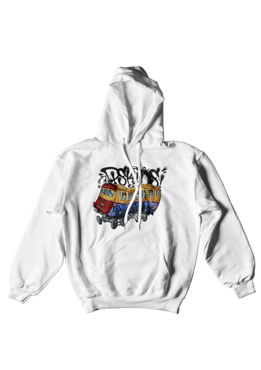 Hoodie Yellow Warrior D1