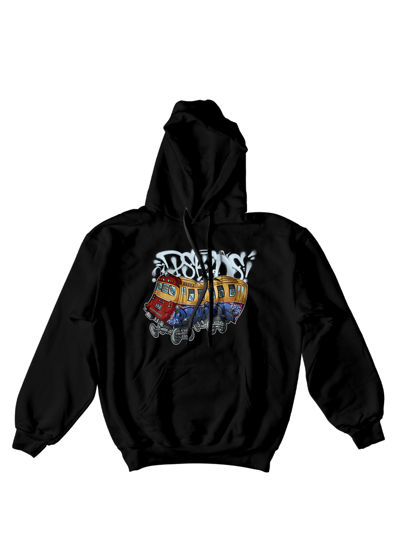 Hoodie Yellow Warrior D1